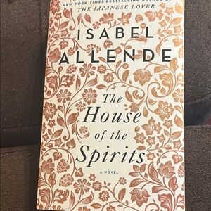 'The House of the Spirits' Novel - Brown Cover